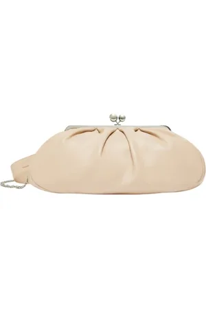 Max Mara Taske, Dame, Lyserød, ONE SIZE, Uld, Pasticcino Bag Large i Sand