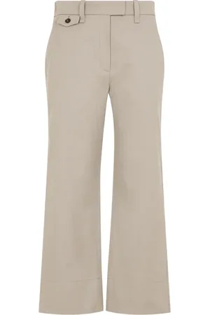 Brunello Cucinelli Bukser, Dame, , XS, Bomuld, Bomuld Chino Cropped Bukser