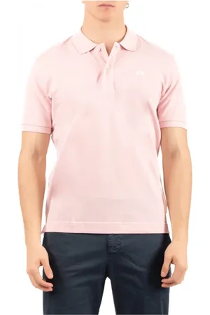 La Martina Top, Herre, Lyserød, 2XL, Uld, Stilfuld Polo Skjorte
