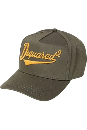 Dsquared2 Tilbehør, Herre, Grøn, ONE SIZE, Bomuld, Grøn Baseballkasket til mænd