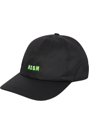 Msgm Tilbehør, Herre, Sort, ONE SIZE, Bomuld, Baseball kasket