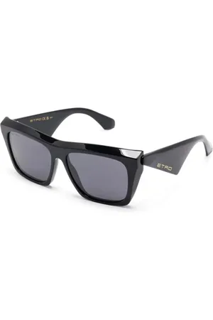 Etro Tilbehør, unisex, Sort, 57 MM, Tyl, 0095S 807Ir Solbriller
