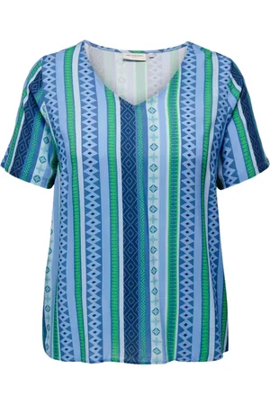 ONLY Bluser & Skjorter, Dame, Grøn, 2XL, Grøn Viskose Top med Krave