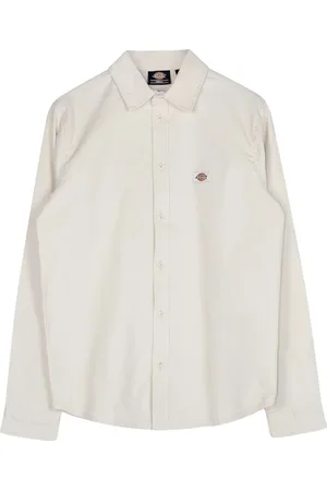 Dickies Skjorte, Herre, , S, Bomuld, Fløjl Langærmet Skjorte