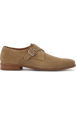 Kazar Sko, Herre, Brun, 44 EU, Suede, Suede munke i brun farve