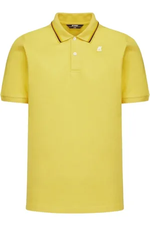 K-Way Top, Herre, Gul, M, Bomuld, Gul Slim Fit Polo Shirt Jud