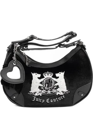 Juicy Couture Taske, Dame, Sort, ONE SIZE, Polyester, Hollyhock Hobo Taske Polyester/PU Sort