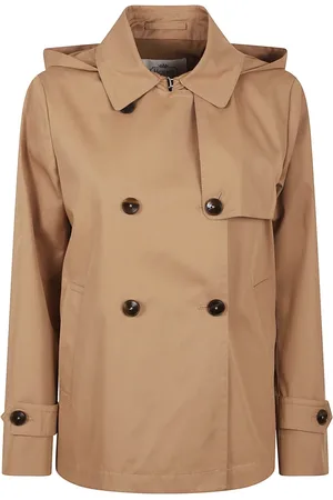 HERNO Frakke, Dame, Brun, M, Brun Elegant Frakke til Kvinder