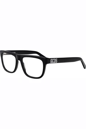 GCDS Tilbehør, unisex, Sort, 53 MM, Uld, Stilfulde Optiske Briller Gd5043