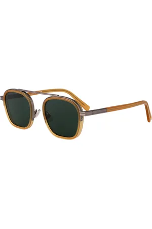 Ermenegildo Zegna Tilbehør, Herre, Grøn, 51 MM, Uld, Ez0231 Stilfulde Solbriller til Mænd