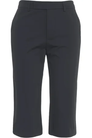 Gender Bukser, Dame, Sort, XL, Elegant Capri Bukser Sort