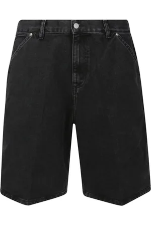 Carhartt Shorts, Herre, Sort, XL, Denim, Denim shorts med store lommer og logo