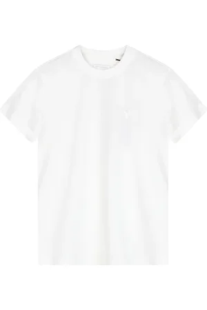 Y-3 Top, Dame, Hvid, S, Bomuld, Hvid Kortærmet Tee Regular Fit