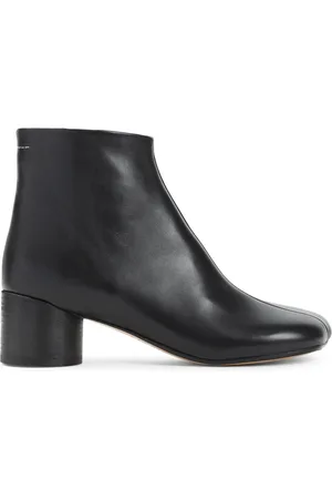 Maison Margiela Sko, Dame, Sort, 36 1/2 EU, Sorte ankelstøvler til kvinder