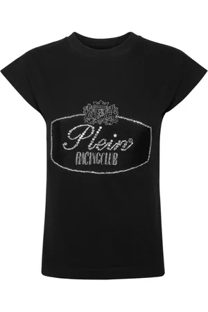 Philipp Plein Top, Dame, Sort, S, Uld, Stilfuld Tank Top til Kvinder