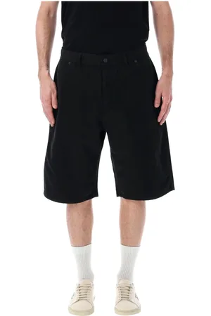 Saint Laurent Shorts, Herre, Sort, W34, Bomuld, Sort Cosmo Baggy Bermuda Shorts