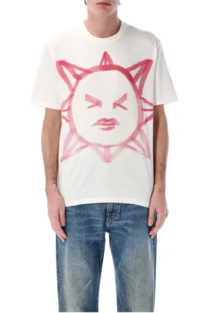 OUR LEGACY Top, Herre, Hvid, M, Bomuld, Sun Legacy T-Shirt