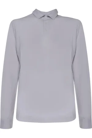 ZANONE Top, Herre, Grå, 4XL, Bomuld, Hvide T-shirts & Polos til Mænd