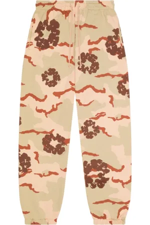 DENIM TEARS Bukser, Herre, , XL, Bomuld, Ørkenstorm Camo Krans Sweatpant