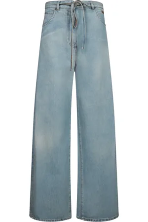 Msgm Jeans, Dame, Blå, XS, Bomuld, Blå Bomuld Jeans til Kvinder