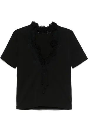 ERMANNO SCERVINO Top, Dame, Sort, XS, Sorte T-shirts og Polos