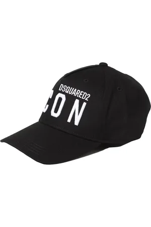 Dsquared2 Tilbehør, Herre, Sort, 54 CM, Bomuld, Iconic Cap