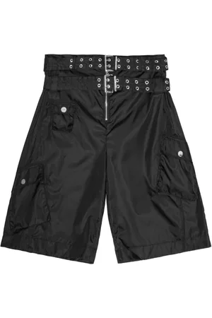 Ganni Shorts, Dame, Sort, S, Uld, Sorte Shorts til Kvinder