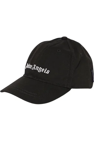 Palm Angels Tilbehør, Herre, Sort, S, Uld, Logo Broderet Streetwear Kasket
