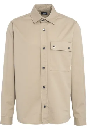 add Skjorte, Herre, , L, Gabardine Overshirt Jacket