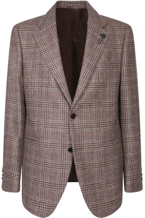 LARDINI Jakke, Herre, Brun, S, Elegant Beige Blazer Aw24