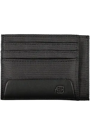 Piquadro Tilbehør, Herre, Sort, ONE SIZE, Uld, Elegant kortindehaver