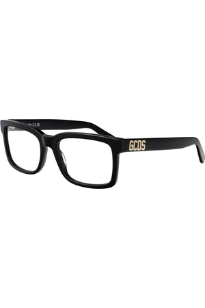 GCDS Tilbehør, unisex, Sort, 53 MM, Uld, Stilfulde Optiske Briller Gd5027