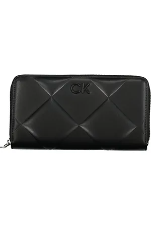 Calvin Klein Tilbehør, Dame, Sort, ONE SIZE, Uld, Damepung Sort Rfid Lynlåslukning