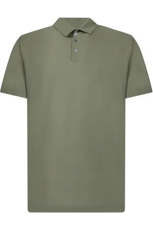 ZANONE Top, Herre, Grøn, XL, Bomuld, Grøn T-shirt til mænd