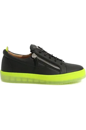 Giuseppe Zanotti Sko, Herre, Sort, 39 EU, Uld, Sorte lave sneakers Aw23