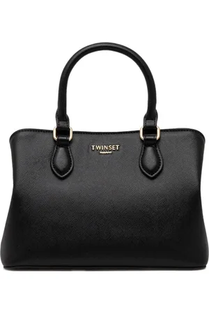 Twin-Set Taske, Dame, Sort, ONE SIZE, Uld, Sorte tasker til et stilfuldt look