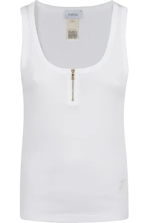 Patou Top, Dame, Hvid, S, Uld, Hvid Top Slidstærkt Design til Kvinder