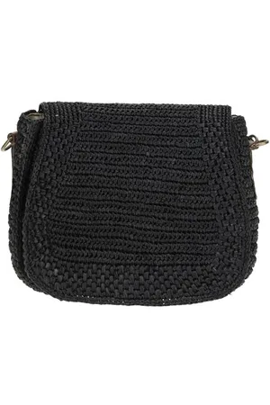 IBELIV Taske, Dame, Sort, ONE SIZE, Uld, Tia Raffia Skuldertaske