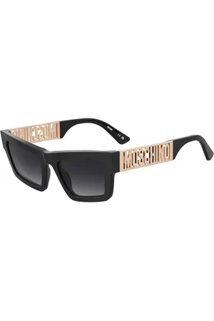 Moschino Tilbehør, Dame, Sort, 53 MM, Sort/Mørkegrå Solbriller