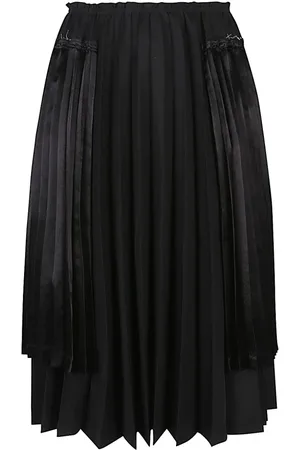 Comme des Garçons Nederdel, Dame, Sort, M, Uld, Sorte Nederdele til Stilfuldt Look