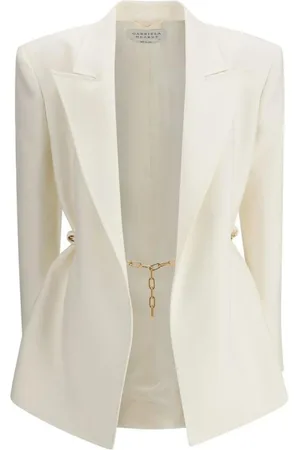 GABRIELA HEARST Jakke, Dame, , S, Uld, Epona Blazer med Guld Kæde