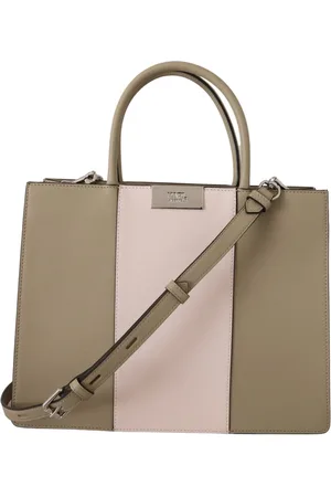 Karl Lagerfeld Taske, Dame, Flerfarvet, ONE SIZE, Uld, Elegant salviegrøn tote skuldertaske