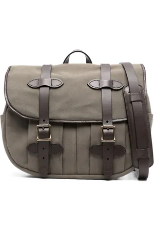 Filson Taske, Herre, Grøn, ONE SIZE, Bomuld, Grøn Bomuld Læder Trim Taske