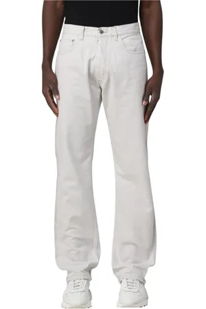 Maison Margiela Jeans, Herre, Hvid, W33, Bomuld, Hvide 5Pocket Jeans
