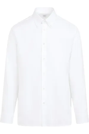 Berluti Skjorte, Herre, Hvid, 2XL, Bomuld, Hvid Bomuldsskjorte Elegant Stil