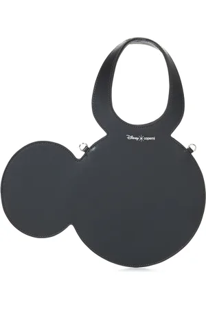 COPERNI Taske, Dame, Sort, ONE SIZE, Uld, Sort Skuldertaske med Baby Mickey Design