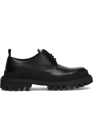 Dolce & Gabbana Sko, Herre, Sort, 40 1/2 EU, Læder, Sort læder loafers Ss23