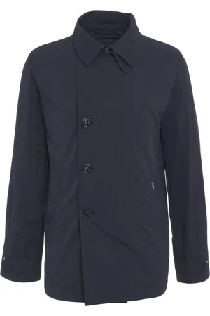 add Jakke, Herre, Blå, M, Uld, Blå Pea Coat Jakke Stilfuldt Design