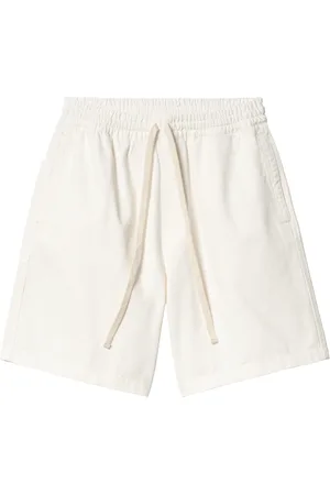 Carhartt Shorts, Herre, Hvid, L, Bomuld, Cotton Bermuda Shorts med Logo