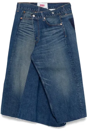 JUNYA WATANABE Nederdel, Dame, Blå, M, Denim, Blå Nederdele til Kvinder